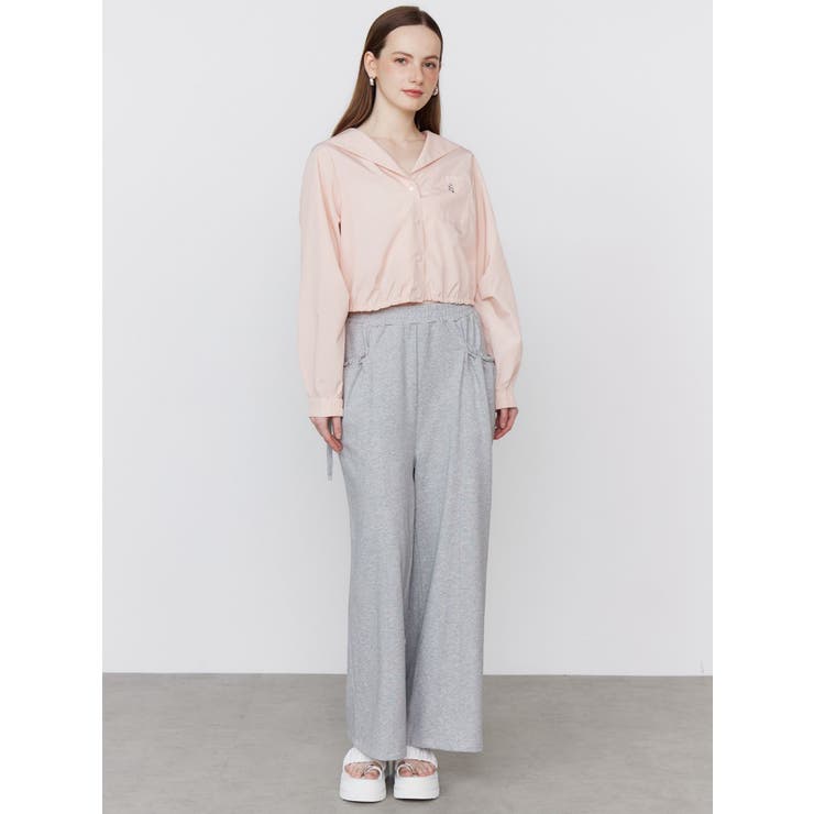 POCKET GATHER SWEAT PT/ポケットギャザースウェットパンツ[品番