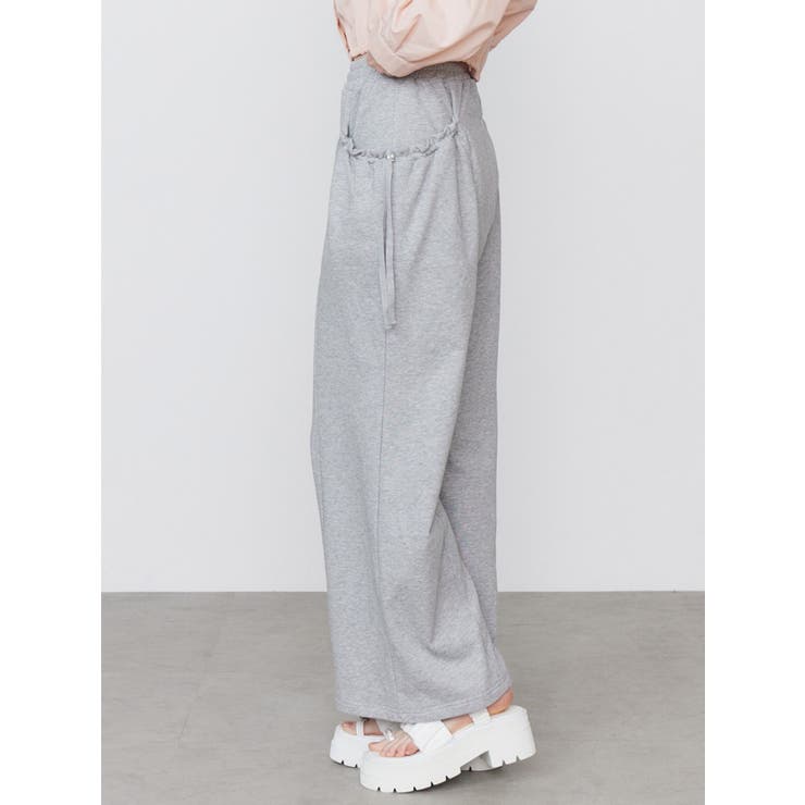 POCKET GATHER SWEAT PT/ポケットギャザースウェットパンツ | CALNAMUR | 詳細画像25 