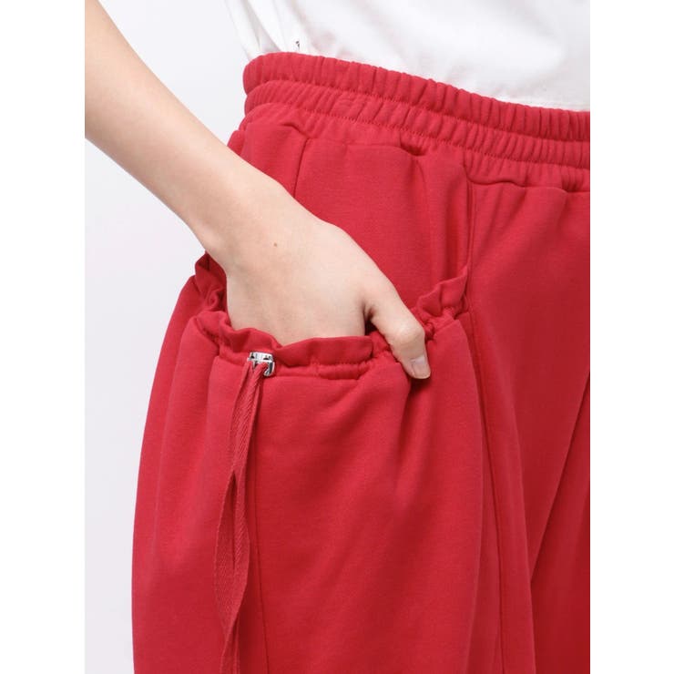 POCKET GATHER SWEAT PT/ポケットギャザースウェットパンツ | CALNAMUR | 詳細画像30 