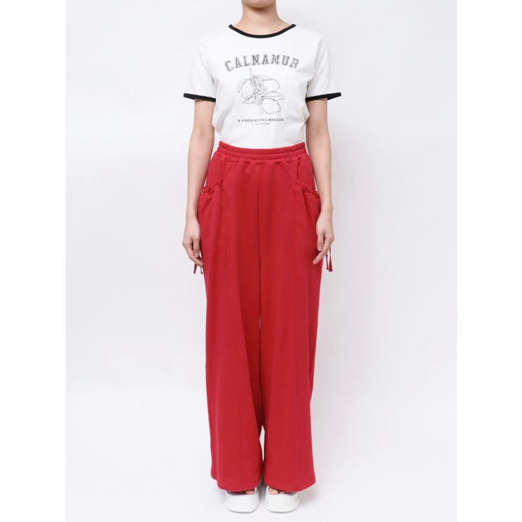 POCKET GATHER SWEAT PT/ポケットギャザースウェットパンツ | CALNAMUR | 詳細画像34 