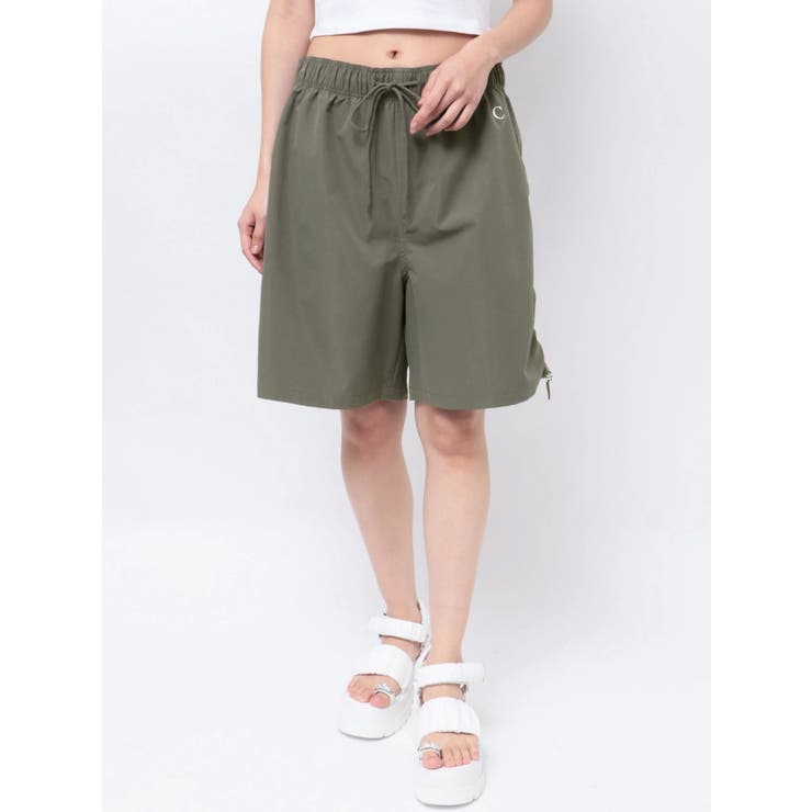 ベージュ | EASY HALF PT/イージーハーフパンツ | CALNAMUR