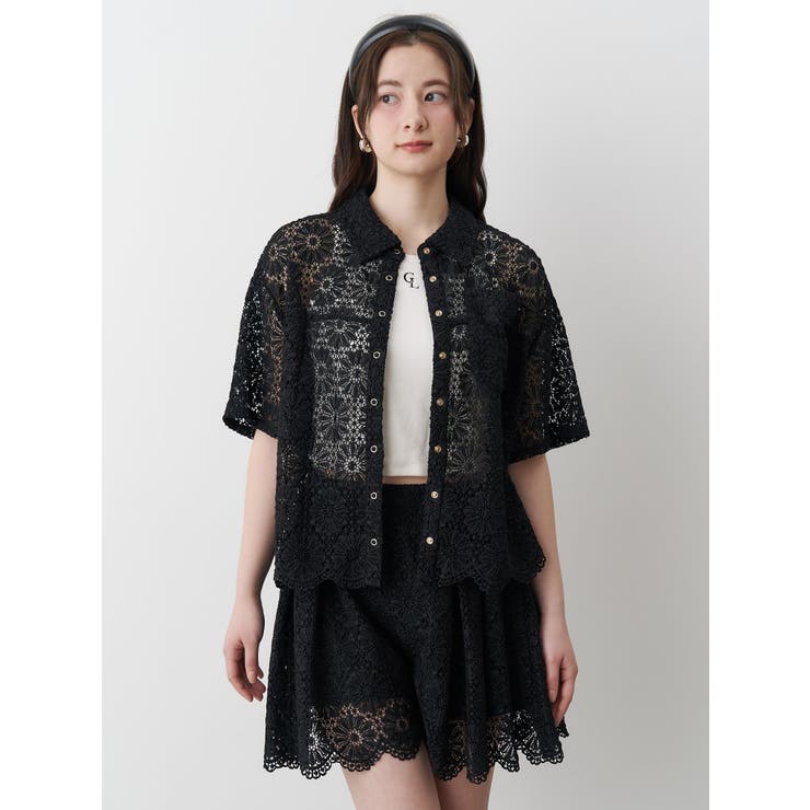 FLOWER LACE CULOTTES/フラワーレースキュロット | CALNAMUR | 詳細画像14 