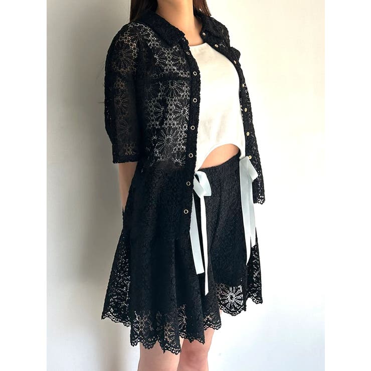 FLOWER LACE CULOTTES/フラワーレースキュロット | CALNAMUR | 詳細画像22 