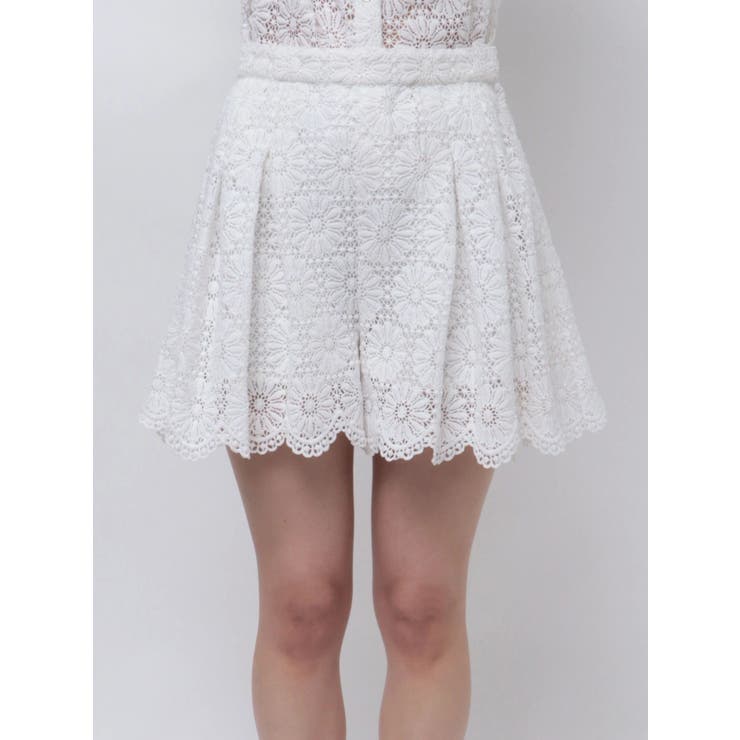 FLOWER LACE CULOTTES/フラワーレースキュロット | CALNAMUR | 詳細画像36 