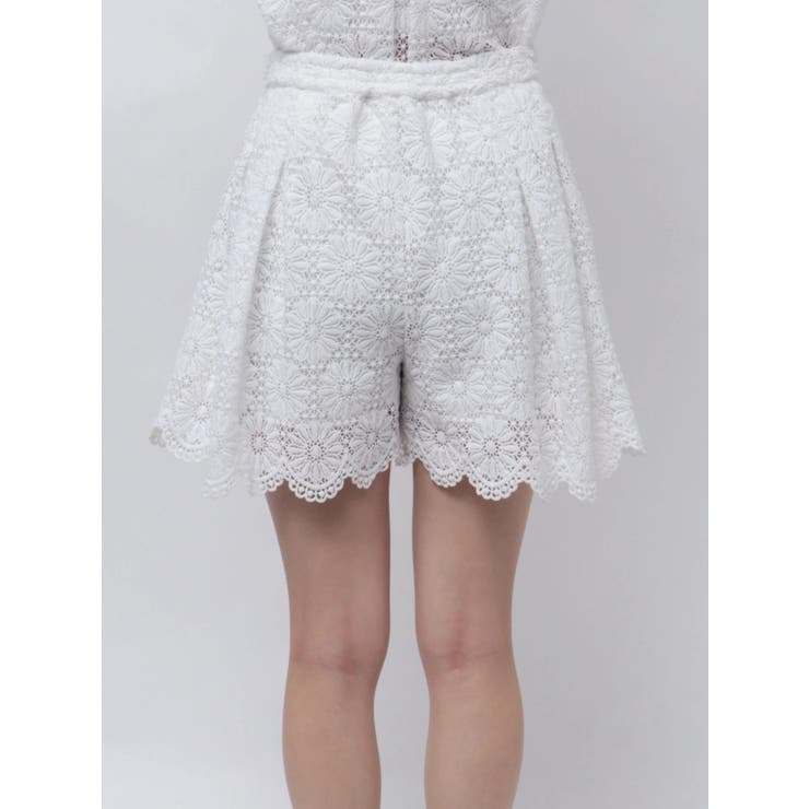 FLOWER LACE CULOTTES/フラワーレースキュロット | CALNAMUR | 詳細画像38 