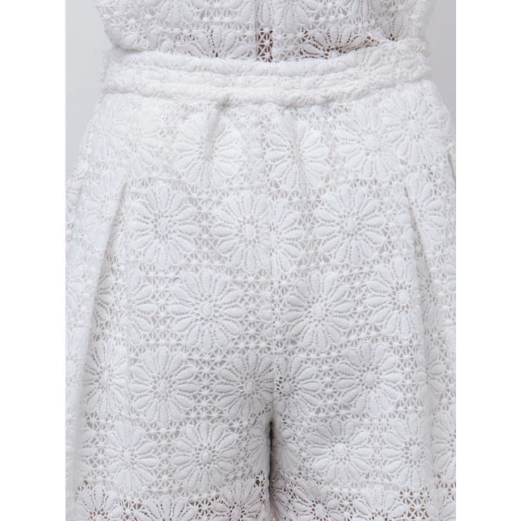 FLOWER LACE CULOTTES/フラワーレースキュロット | CALNAMUR | 詳細画像39 