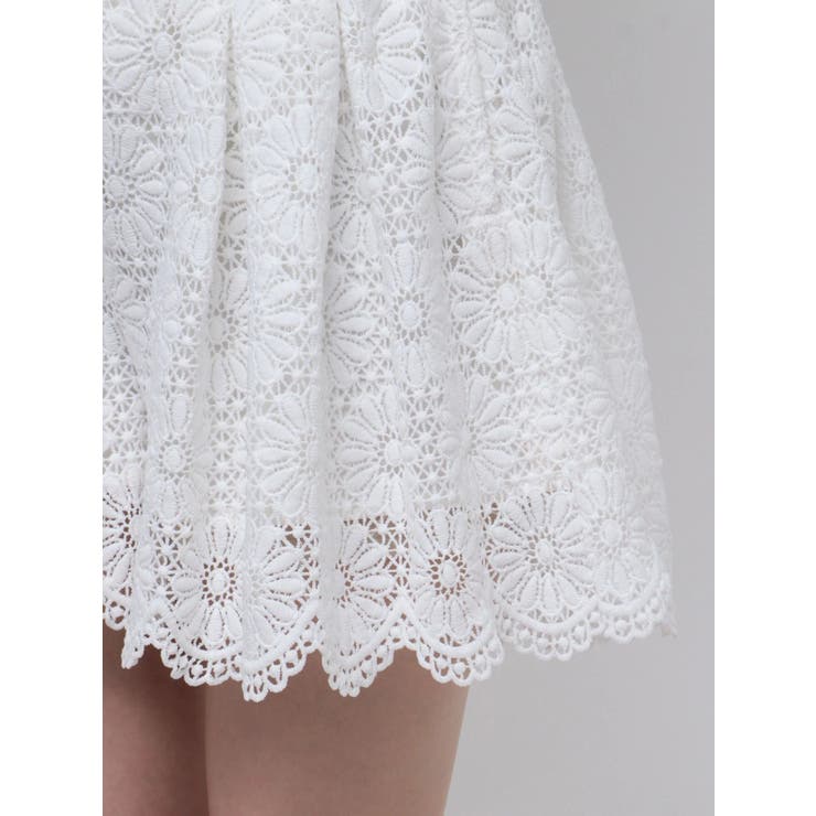 FLOWER LACE CULOTTES/フラワーレースキュロット | CALNAMUR | 詳細画像40 