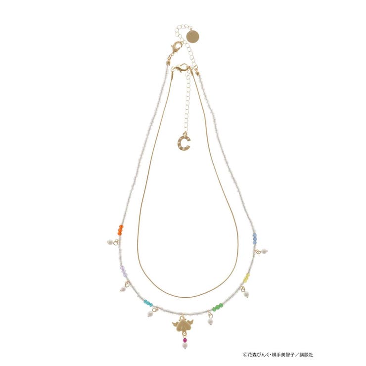 ぴちぴちピッチ　CALNAMUR ネックレス ぴちぴちピッチコラボ】アクアピッチネックレス[品番