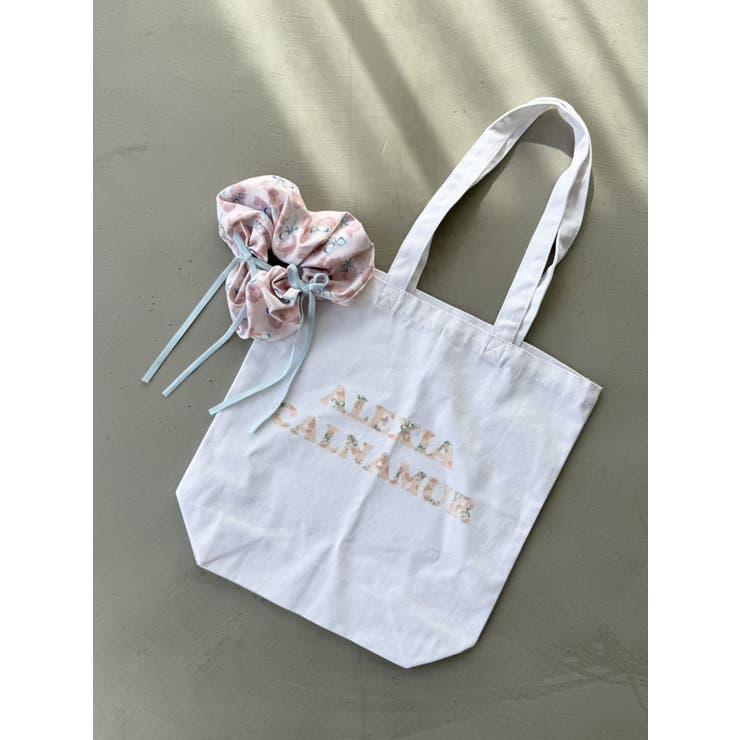【ALEXIA STAMコラボ】Totebag&Scrunchie Set | CALNAMUR | 詳細画像8 