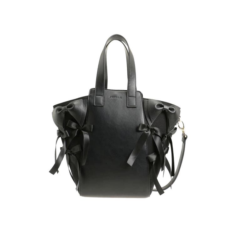 ブラック | RIBBON BAG/リボンバッグ | CALNAMUR