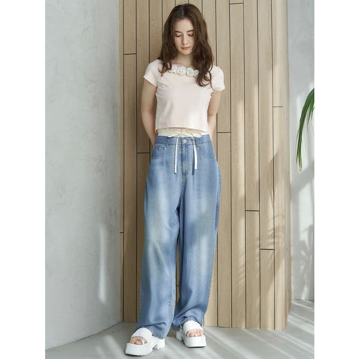 LAYERED LOOSE DENIM/レイヤードルーズデニム | CALNAMUR | 詳細画像10 