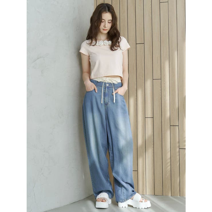 LAYERED LOOSE DENIM/レイヤードルーズデニム | CALNAMUR | 詳細画像11 