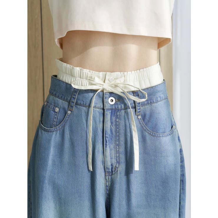 LAYERED LOOSE DENIM/レイヤードルーズデニム | CALNAMUR | 詳細画像13 