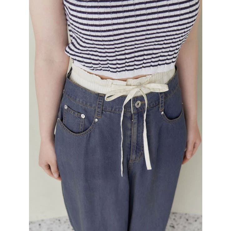 LAYERED LOOSE DENIM/レイヤードルーズデニム | CALNAMUR | 詳細画像25 