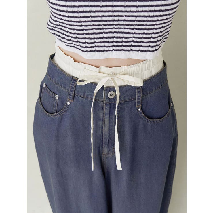LAYERED LOOSE DENIM/レイヤードルーズデニム | CALNAMUR | 詳細画像26 