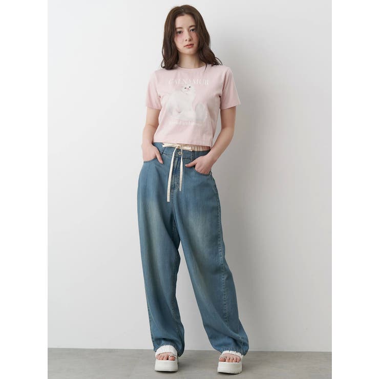 LAYERED LOOSE DENIM/レイヤードルーズデニム | CALNAMUR | 詳細画像32 