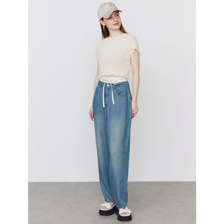 LAYERED LOOSE DENIM/レイヤードルーズデニム | CALNAMUR | 詳細画像33 