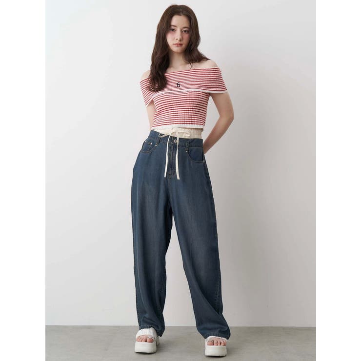 LAYERED LOOSE DENIM/レイヤードルーズデニム | CALNAMUR | 詳細画像36 