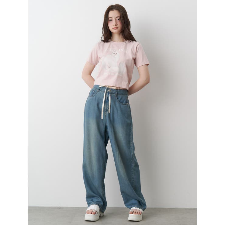 最新 LAYERED DENIM/レイヤードルーズデニム[品番：MKSW0063337 LOOSE パンツ