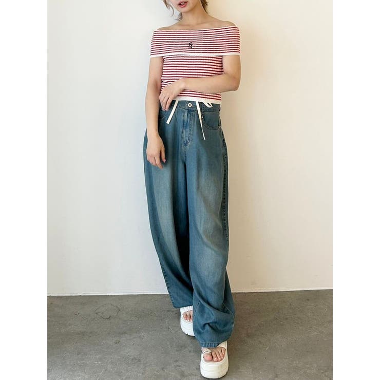 LAYERED LOOSE DENIM/レイヤードルーズデニム | CALNAMUR | 詳細画像40 