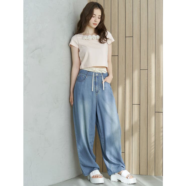 LAYERED LOOSE DENIM/レイヤードルーズデニム | CALNAMUR | 詳細画像7 