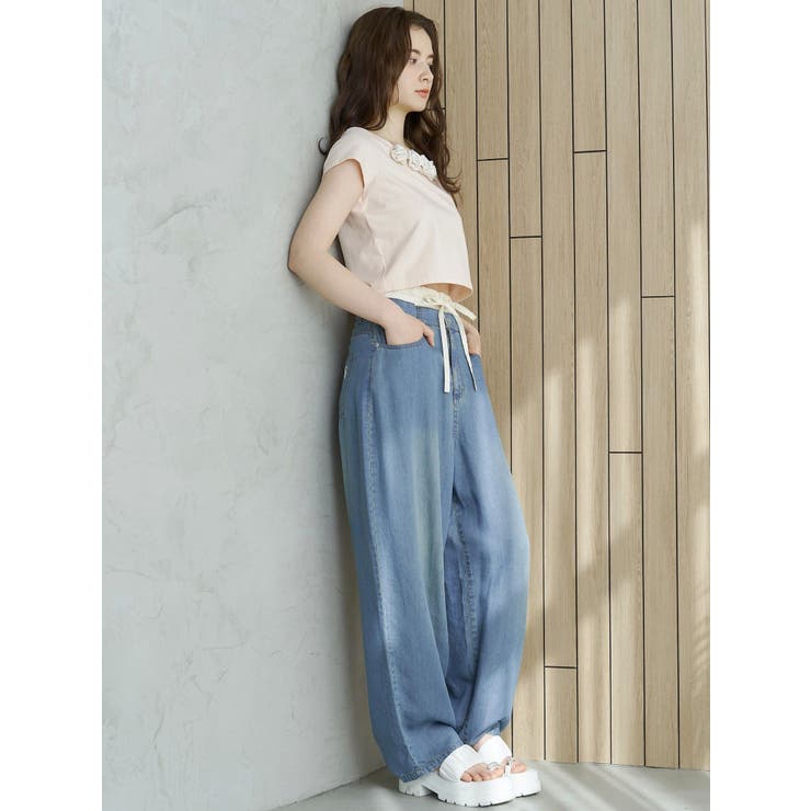 LAYERED LOOSE DENIM/レイヤードルーズデニム | CALNAMUR | 詳細画像8 