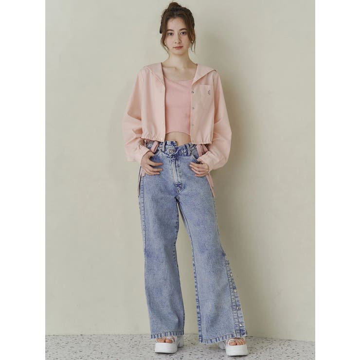 DENIM LINE SLIT PANTS/デニムラインスリットパンツ | CALNAMUR | 詳細画像23 