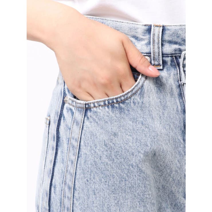 DENIM LINE SLIT PANTS/デニムラインスリットパンツ | CALNAMUR | 詳細画像43 