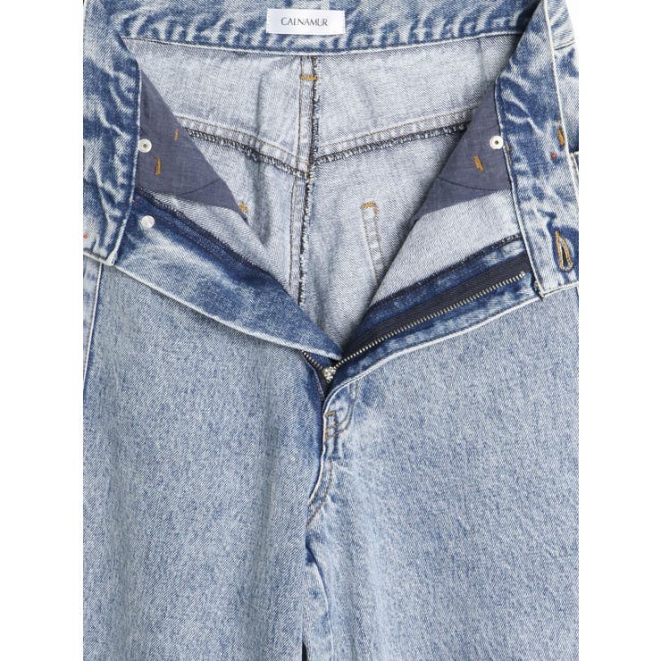 DENIM LINE SLIT PANTS/デニムラインスリットパンツ | CALNAMUR | 詳細画像46 