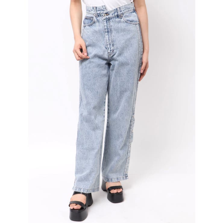 DENIM LINE SLIT PANTS/デニムラインスリットパンツ | CALNAMUR | 詳細画像47 