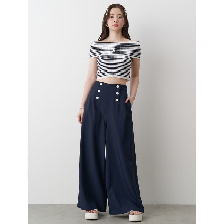 BOEDER OFFSHOULDER KNIT | CALNAMUR | 詳細画像26 