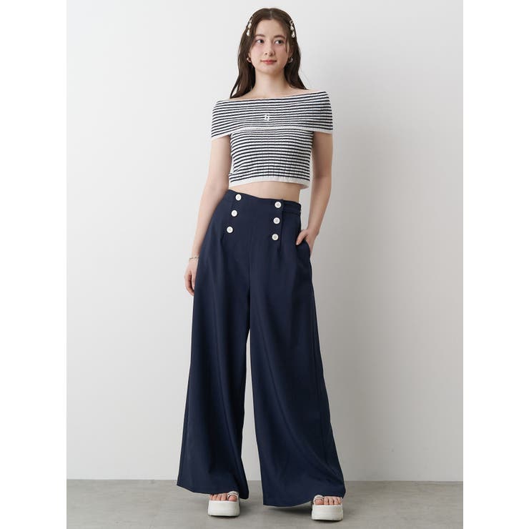 BOEDER OFFSHOULDER KNIT | CALNAMUR | 詳細画像27 