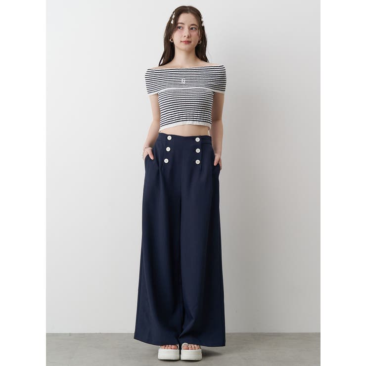 BOEDER OFFSHOULDER KNIT | CALNAMUR | 詳細画像28 