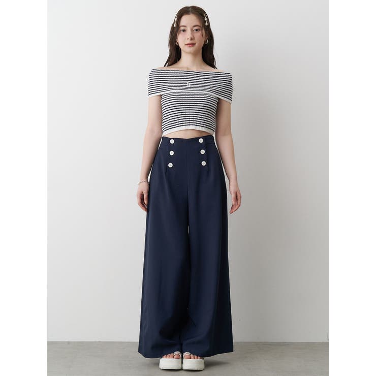 BOEDER OFFSHOULDER KNIT | CALNAMUR | 詳細画像29 