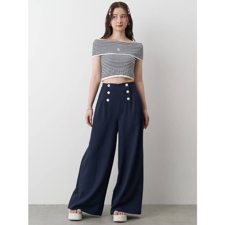 BOEDER OFFSHOULDER KNIT | CALNAMUR | 詳細画像30 