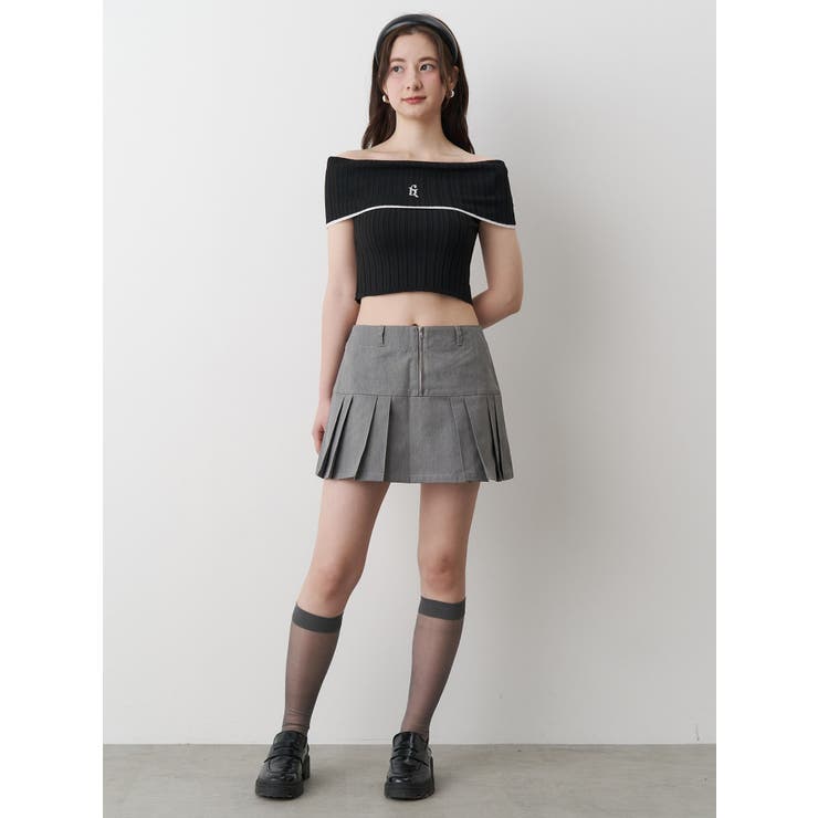 BOEDER OFFSHOULDER KNIT | CALNAMUR | 詳細画像34 