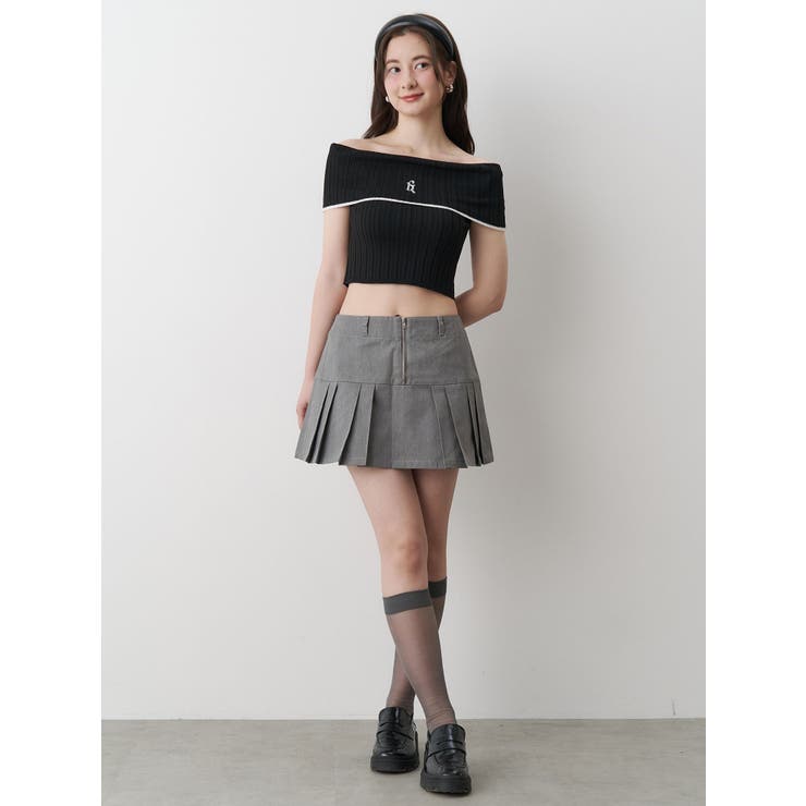 BOEDER OFFSHOULDER KNIT | CALNAMUR | 詳細画像37 