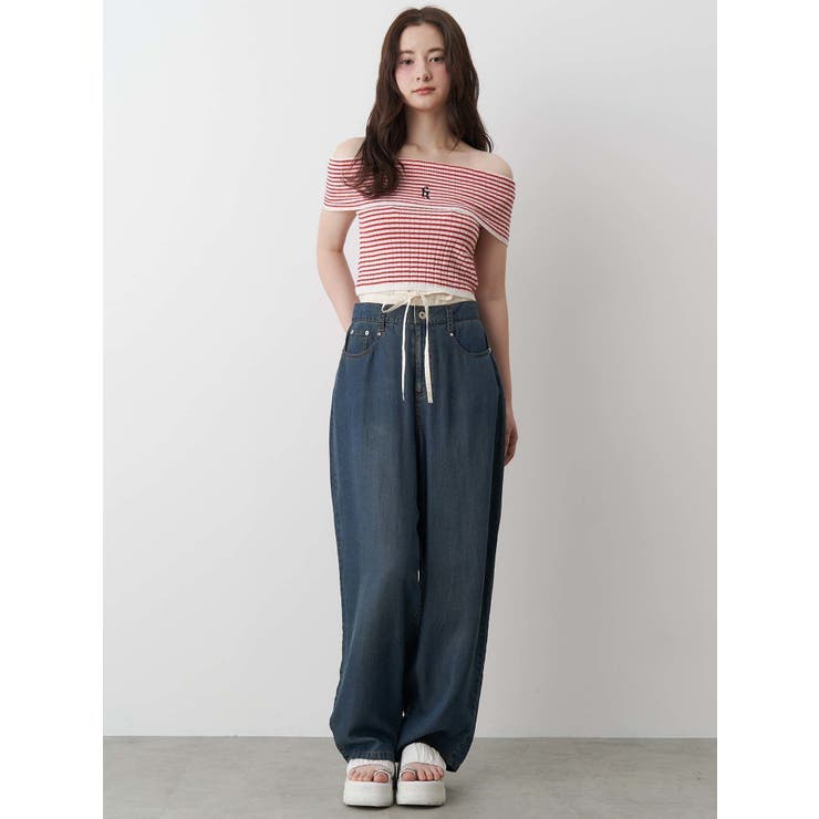 BOEDER OFFSHOULDER KNIT | CALNAMUR | 詳細画像39 