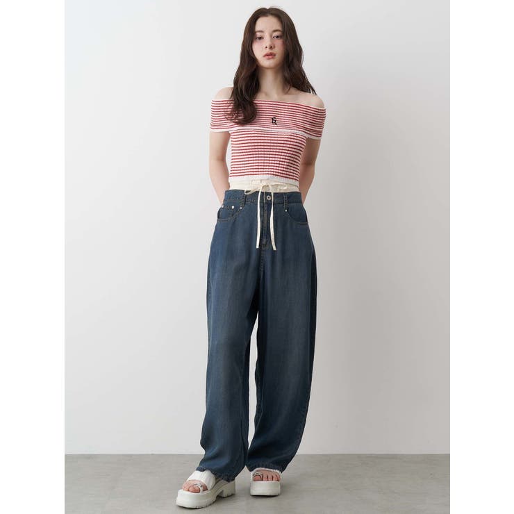 BOEDER OFFSHOULDER KNIT | CALNAMUR | 詳細画像43 