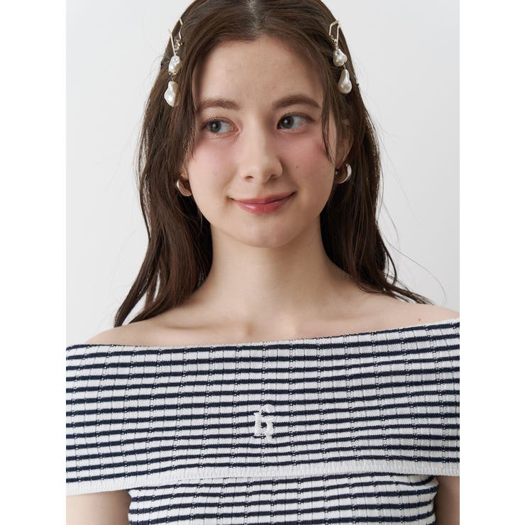 BOEDER OFFSHOULDER KNIT | CALNAMUR | 詳細画像49 