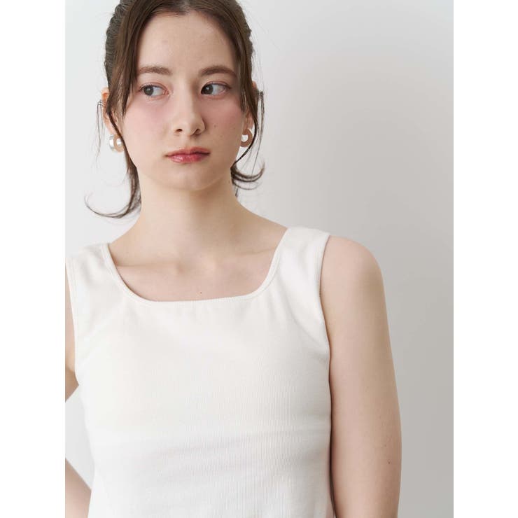 CALNAMUR カップインリボンタンクトップ 藤田ニコル CALNAMUR カップインリボンタンクトップ 黒 - メルカリ