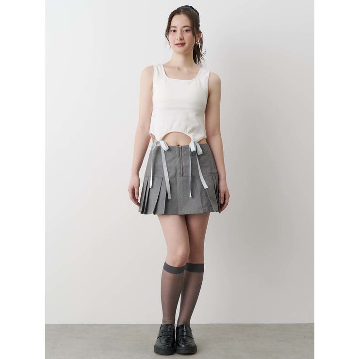 CUP IN RIBBON TANK TOP/カップインリボンタンクトップ | CALNAMUR | 詳細画像29 