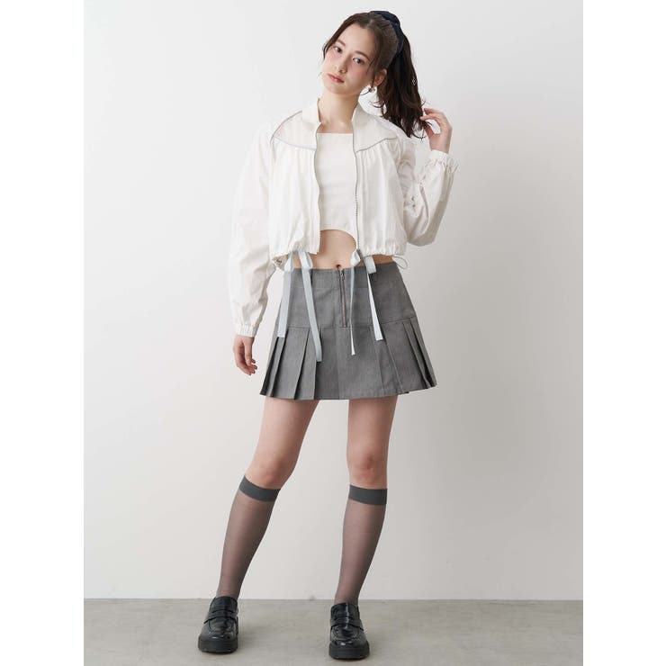 CUP IN RIBBON TANK TOP/カップインリボンタンクトップ[品番