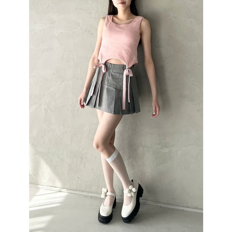 CUP IN RIBBON TANK TOP/カップインリボンタンクトップ | CALNAMUR | 詳細画像49 