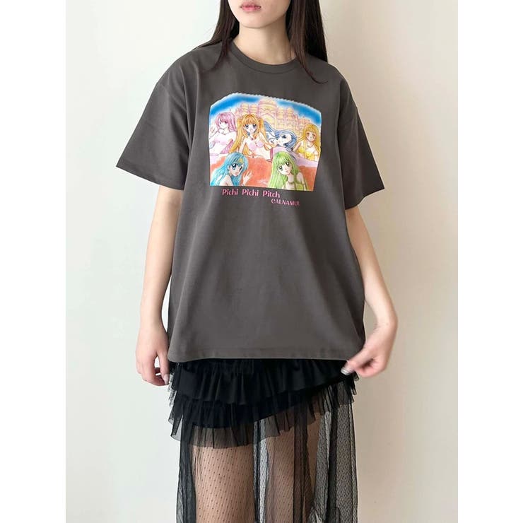 【ぴちぴちピッチコラボ】ぴちぴちピッチTシャツ | CALNAMUR | 詳細画像13 