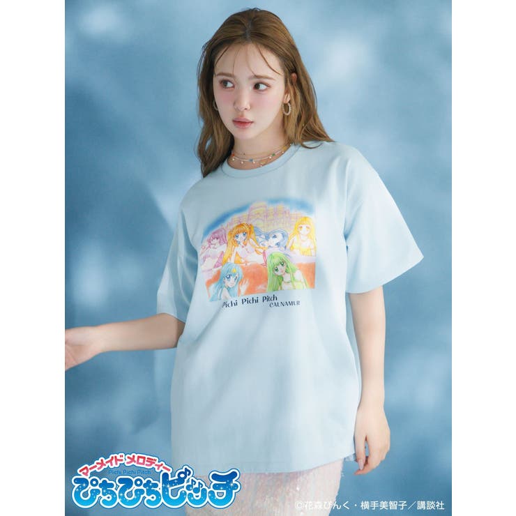 【ぴちぴちピッチコラボ】ぴちぴちピッチTシャツ | CALNAMUR | 詳細画像2 