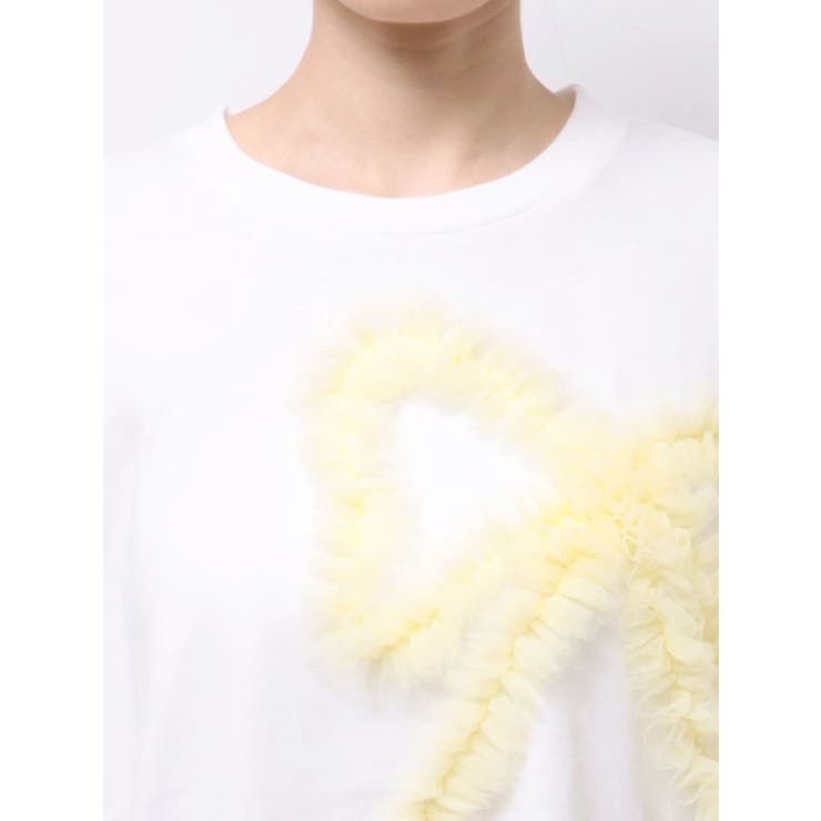 3D RIBBON BIG TEE/3DリボンビッグTシャツ | CALNAMUR | 詳細画像24 