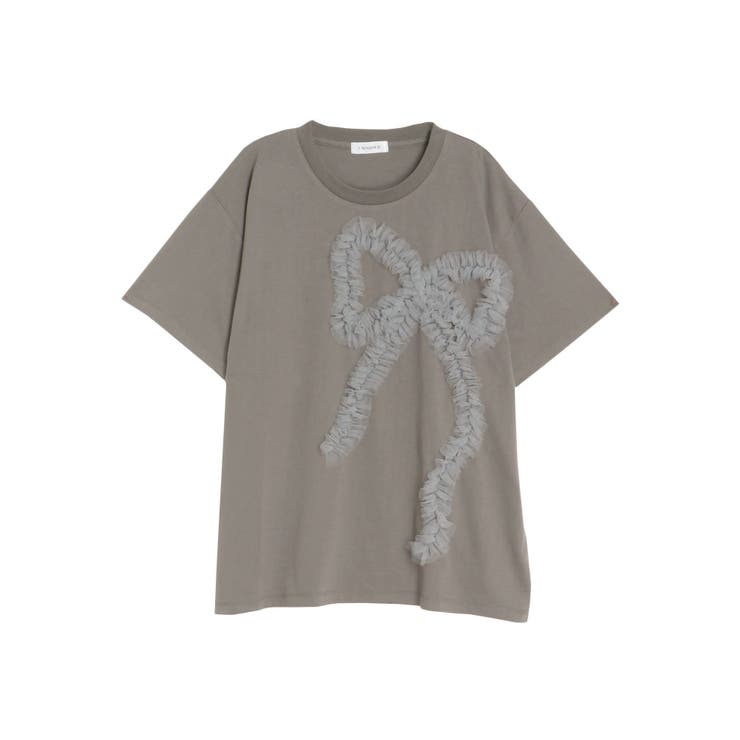 3D RIBBON BIG TEE/3DリボンビッグTシャツ | CALNAMUR | 詳細画像33 