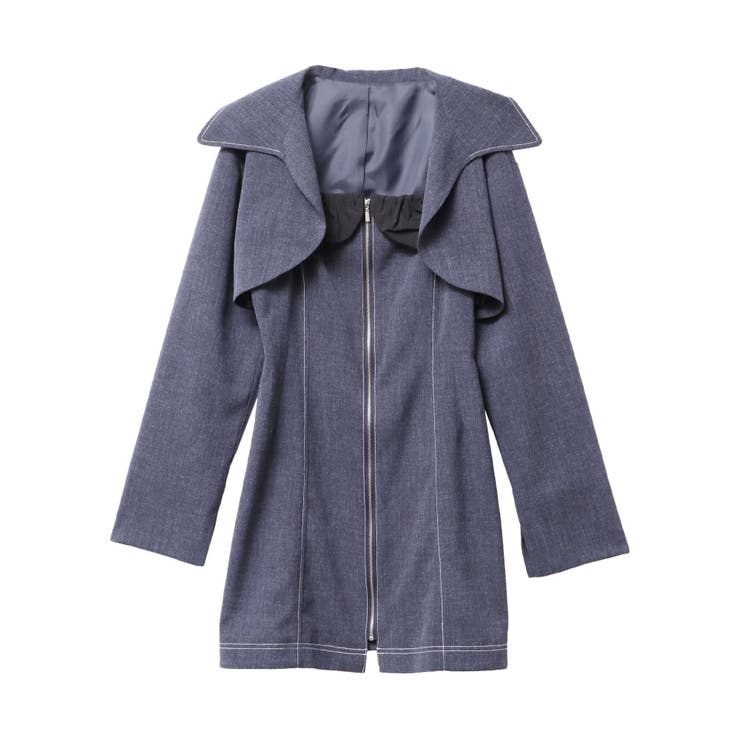 bolero×decollete cut mini onepiece set bolero×decollete cut mini onepiece set