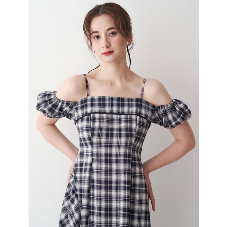 ２ＷＡＹチェックロングワンピース | CALNAMUR | 詳細画像18 